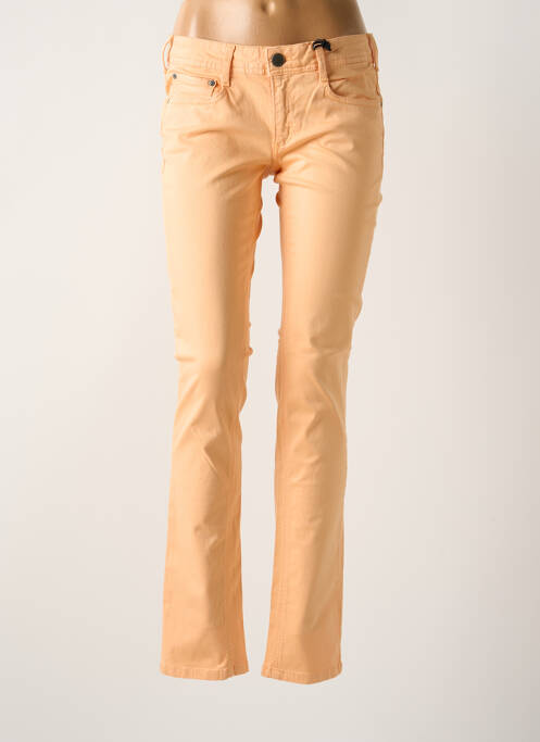 Pantalon droit orange CIMARRON pour femme