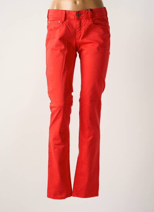 Pantalon droit rouge CIMARRON pour femme