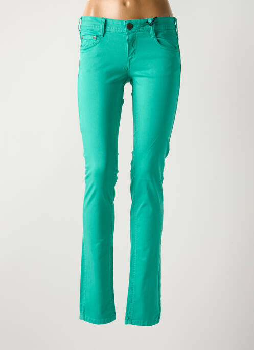 Pantalon droit vert CIMARRON pour femme