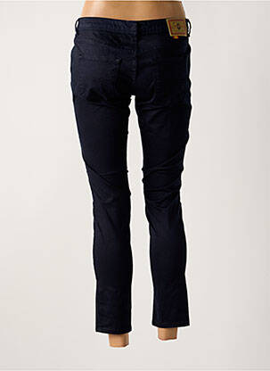 Pantalon 7/8 stretch taille basse bleu CIMARRON femme