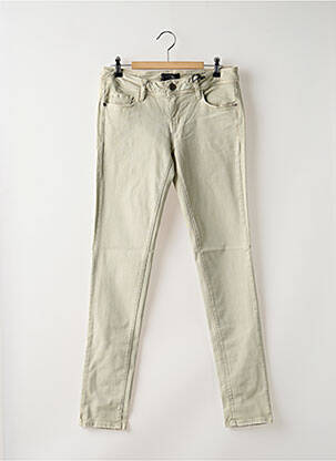 Jeans coupe slim taille basse taille basse beige CIMARRON femme