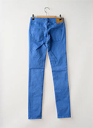 Pantalon slim taille basse taille basse bleu CIMARRON femme