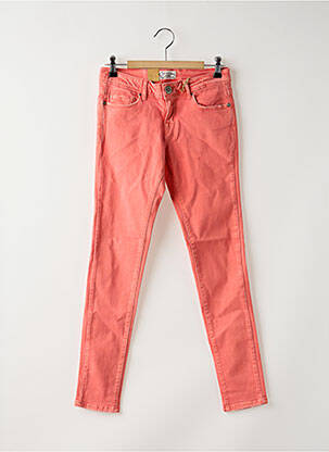 Jeans skinny taille basse taille basse rose CIMARRON femme