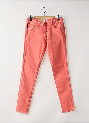 Jeans skinny stretch taille basse rose CIMARRON femme