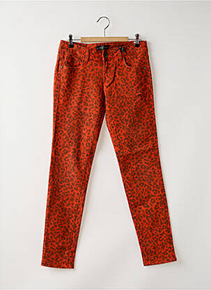 Jeans coupe slim taille basse taille basse orange CIMARRON femme