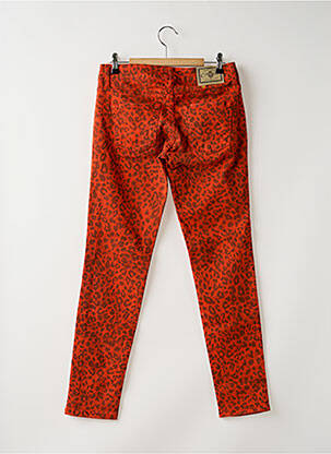 Jeans coupe slim taille basse taille basse orange CIMARRON femme