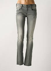 Jeans coupe slim gris CIMARRON pour femme seconde vue