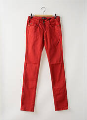 Pantalon slim rouge CIMARRON pour femme seconde vue