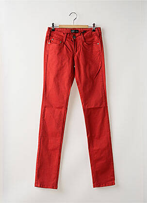 Pantalon slim rouge CIMARRON pour femme