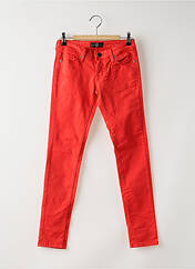 Pantalon slim rouge CIMARRON pour femme seconde vue