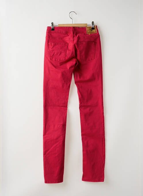 Pantalon slim taille basse taille basse rose CIMARRON femme