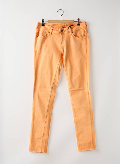 Jeans coupe slim orange CIMARRON pour femme