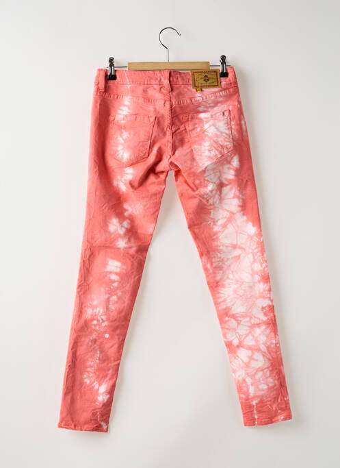 Jeans coupe slim rose CIMARRON pour femme