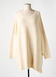 Pull stretch manches longues beige MASAI femme
