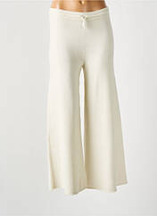 Pantalon flare beige JULIA pour femme seconde vue