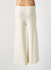 Pantalon flare beige JULIA pour femme seconde vue