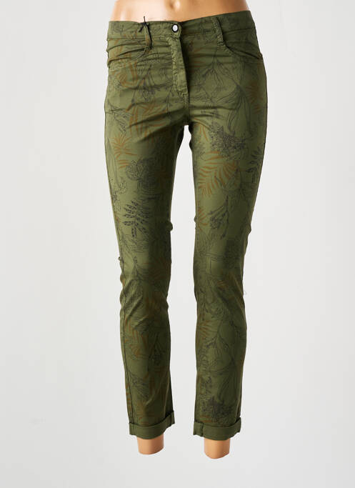 Pantalon 7/8 vert EAST DRIVE pour femme