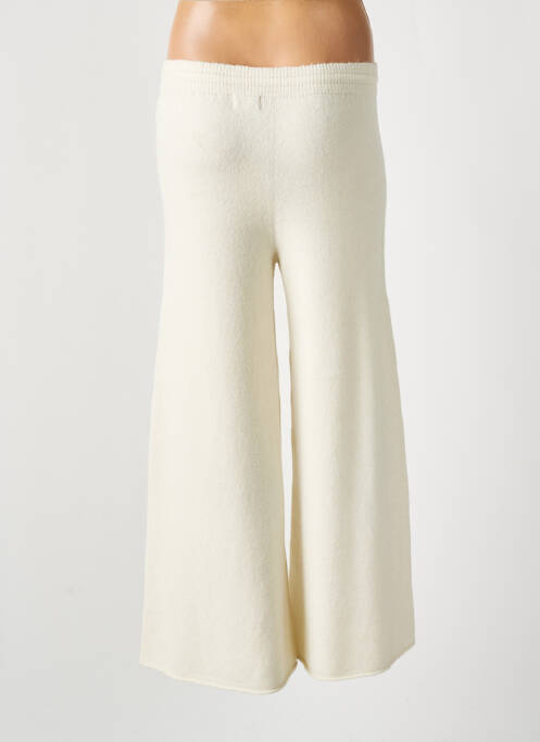 Pantalon flare beige JULIA pour femme