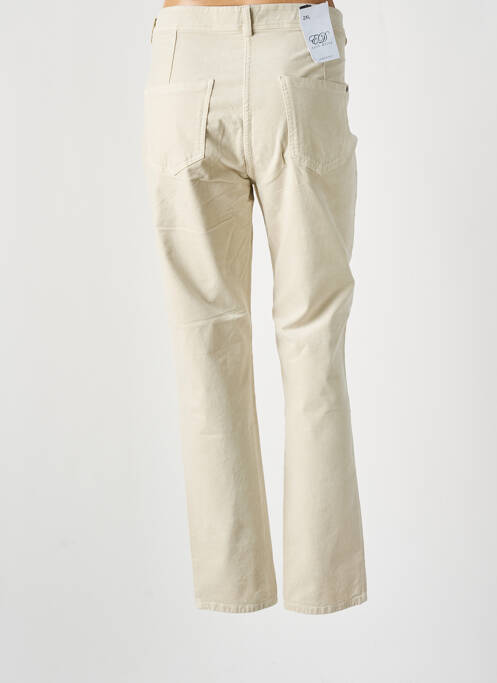Pantalon slim beige EAST DRIVE pour femme