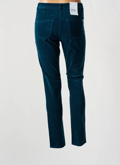Pantalon slim bleu EAST DRIVE pour femme