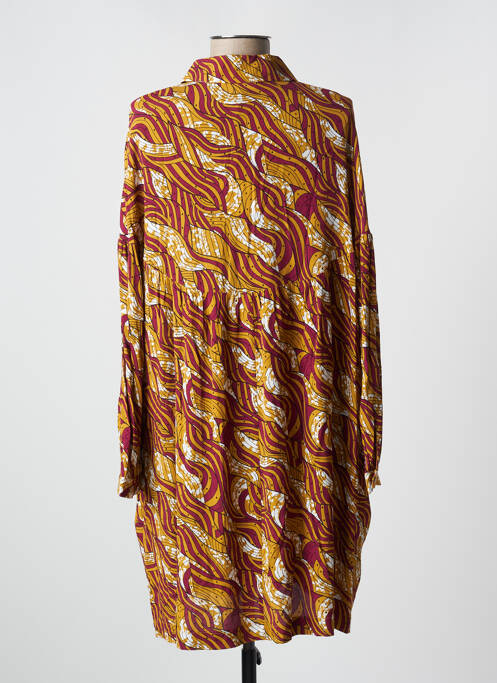 Robe courte jaune ALMAE pour femme