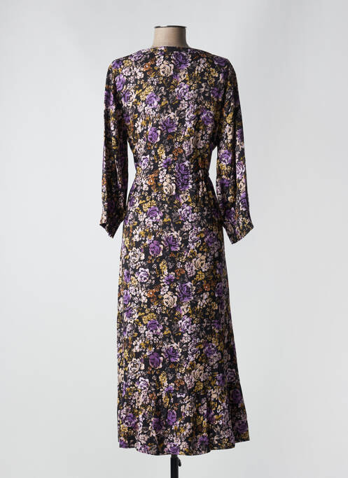 Robe longue noir CREAM pour femme