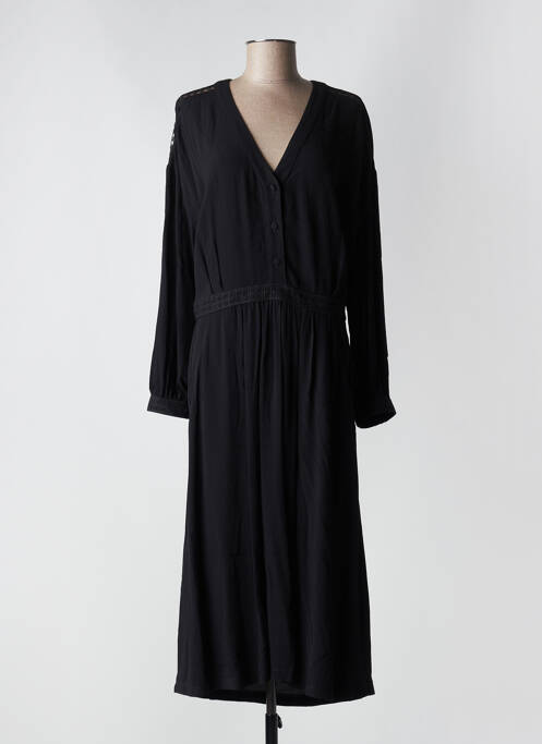 Robe longue noir LA PETITE FRANCAISE pour femme