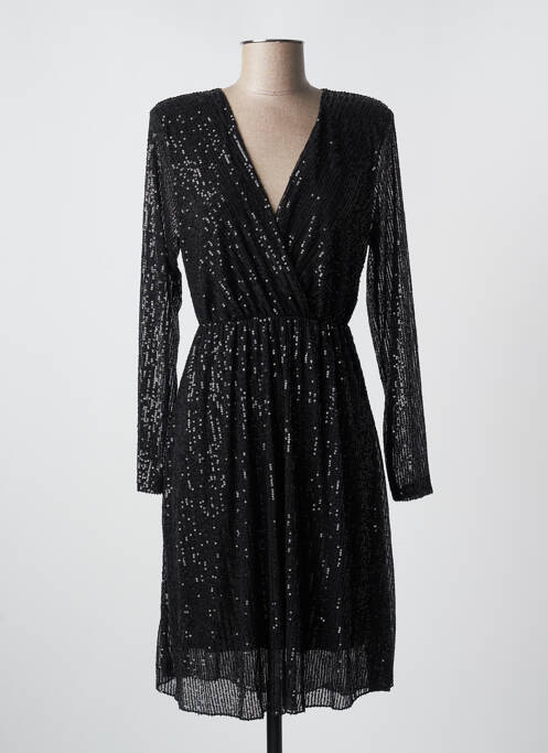 Robe mi-longue noir SENES pour femme