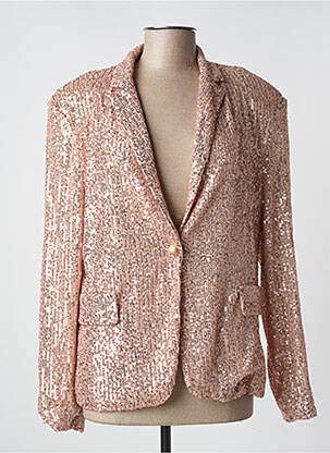 Blazer fausses poches rose HIPPOCAMPE femme