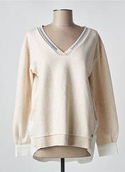 Sweat-shirt beige CREAM pour femme seconde vue