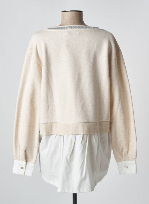 Sweat-shirt beige CREAM pour femme