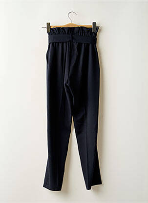 Pantalon slim taille haute taille haute bleu RUE DES ABBESSES femme