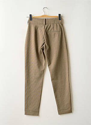 Pantalon slim taille haute taille haute beige CREAM femme
