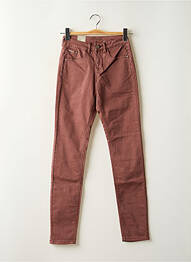 Pantalon slim skinny taille normale rouge CREAM femme