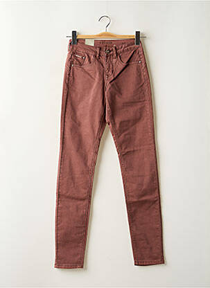Pantalon slim stretch taille normale rouge CREAM femme