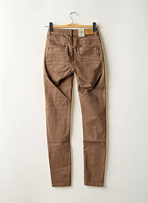 Pantalon slim skinny taille normale marron CREAM femme