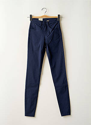 Pantalon slim stretch taille normale bleu CREAM femme