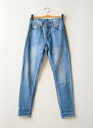 Jean coupe mom poches taille haute bleu REMIXX femme