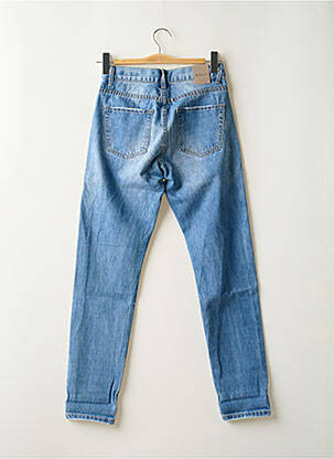 Jean coupe mom poches taille haute bleu REMIXX femme