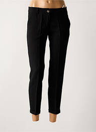 Pantalon 7/8 stretch taille normale noir PAKO LITTO femme