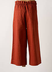 Pantalon 7/8 marron LAURE + MAX pour femme seconde vue