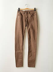 Pantalon slim marron CREAM pour femme seconde vue