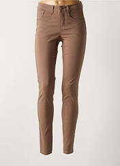 Pantalon slim marron CREAM pour femme seconde vue