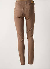 Pantalon slim marron CREAM pour femme seconde vue