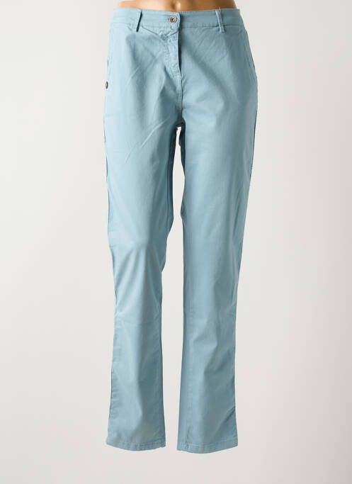 Pantalon chino bleu PAKO LITTO pour femme