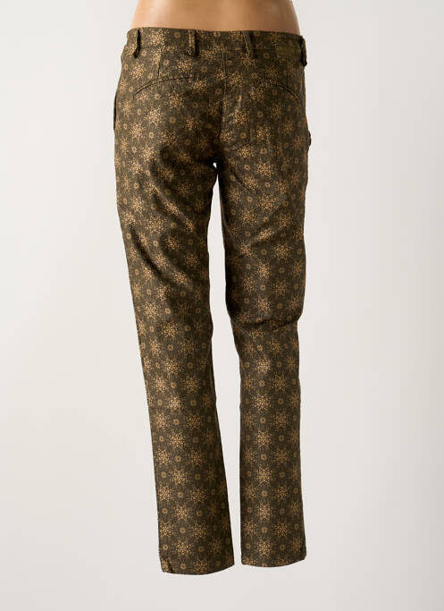 Pantalon chino vert PAKO LITTO pour femme