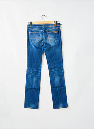 Jeans coupe droite stretch taille normale bleu LE TEMPS DES CERISES femme