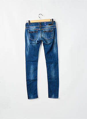 Jeans coupe slim taille basse taille basse bleu LE TEMPS DES CERISES femme
