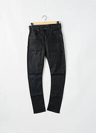 Jeans coupe slim stretch taille normale noir LE TEMPS DES CERISES femme