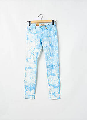 Jeans coupe slim taille basse taille basse bleu MAISON SCOTCH femme